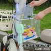 Bolsa de Almacenamiento Impermeable Montada en la Parte Delantera para Patinetas Eléctricas, Bolsa de Almacenamiento a Prueba de Lluvia, Bolsa Universal Mágica de Gran Capacidad para Bicicletas Eléctricas