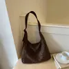 Bolso Tote Vintage con Estampado de Leopardo para Mujer, Nuevo Bolso de Commuting de Nicho Otoño 2026, Versátil de Gran Capacidad para Hombro y Cruzado