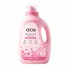 Detergente para Ropa Sakura 2.5kg Fragancia Duradera, Antibacteriano, Eliminación de Ácaros, Protección de la Ropa, Protección del Color, Potente Quitamanchas para el Hogar, OEM