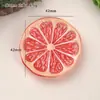 Acessórios de Resina DIY Desenho Animado, Pratinhos de Rodela de Limão, Presilhas de Cabelo com Cola de Creme, Capas de Celular, Fivelas de Sapato, Acessórios para Chaveiro
