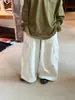 Otoño 2026 Nuevo Estilo Coreano Pantalones Casuales Anchos Sueltos para Niños Niñas Bolsillos Laterales Puños Ajustables Cordón Pantalones Largos Modernos