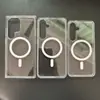 Funda Adecuada para Teléfono Móvil Samsung S23Ultra 2.0 mm Alta Transparencia Galaxy S24 Anti-Arañazos Magnética Transfronteriza