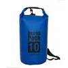 Bolsa Multifuncional à Prova d'Água de PVC para Uso Externo Transfronteiriço, Bolsa de Armazenamento Portátil à Prova d'Água para Rafting e Natação, para Carregar no Ombro Único ou Duplo