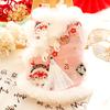 Ropa para perro otoño e invierno ropa gruesa gato traje Tang de princesa Año Nuevo leche Dragón lindo perro pequeño Teddy mascota 5558