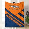 Amazon NFL Super Bowl Logo de Equipo de Fútbol Americano Manta de Franela DIY Funda de Sofá Manta