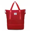 Bolsa de Viaje Expandible de Gran Capacidad, Cubierta Conveniente, Maleta de Ruedas, Viaje de Negocios de Corta Distancia, Bolsa de Tela Oxford para Mujeres Embarazadas