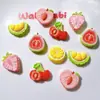 Accesorios de Resina al por Mayor Accesorios DIY Hebillas para Zapatos Pegatinas Hechas a Mano para Tazas de Agua Pegamento en Crema Accesorios para el Cabello Fundas para Teléfonos Móviles Fruta Durian