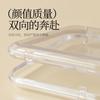 Caixa de Armazenamento de Unhas Vestível Caixa de Joias com Tampa Flip Caixa de Manicure Transparente Rack Feito à Mão Caixa de Exibição de Mesa Caixa de Embalagem de Produto Acabado