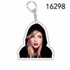 Chaveiro Acrílico Periférico Taylor Swift Dupla Face Pingente de Bolsa Escolar Taylor Swift