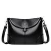Bolso para Mujeres de Mediana Edad y Mayores 2026 Nuevo Estilo Bolso Sencillo para Suegra/Mamá Bolso de Hombro Cruzado Bolso Cubo Pequeño de Cuero Suave Piel de Vaca