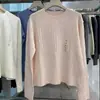 Suéter Pulóver de Punto Trenzado con Cuello Redondo y Mangas Largas Estilo Japonés para Mujer Modelo Primavera 482969