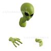 Adornos Creativos de Alienígena Verde Nuevo Transfronterizo Arte de Pared Alienígena 3D Decoraciones Colgantes Divertidas para el Hogar