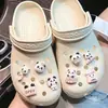 Zapatos de Cueva de Color Mágico de Dibujos Animados Accesorios Flor de Zapato Hebilla Decorativa cruzada Accesorios Hebilla de Zapato diy Hebilla de Zapato de Oso Conejo Color Mágico