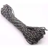 Venda Direta de Fábrica Em Estoque Corda Paracord de 7 Fios 4mm Multifuncional para Exterior Escalada Emergência Sobrevivência Corda de Tração Corda de Mão Tecelagem