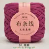 Grande Bola de Fio de Tecido de Alta Elasticidade para Crochê DIY Artesanal de Chinelos, Bolsas, Bonecas, Cestas de Armazenamento e Materiais de Tecelagem para Berço