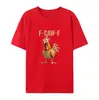 Transfronterizo Aliexpress Amazon Transfronterizo Europeo y Americano Fcawf Estampado de Águila Moda Holgada Casual Manga Corta Cuello Redondo Camiseta