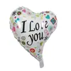 Colección Globos de Película de Aluminio en Forma de Corazón de 18 Pulgadas para San Valentín, Globo para Confesión de Boda, Globo Decorativo para Fiesta, Papel de Aluminio