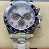 Reloj para Hombre Rolex Daytona Serie 40mm Multifuncional Cronógrafo Incrustado de Diamantes Mecánico Totalmente Automático Aliexpress