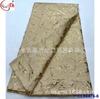 Tecido Jacquard Antigo Brocado com Bordado Dupla Face de Fio Dourado e Prateado Tecido de Renda Brocado Africano