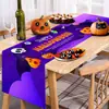 Banner de Halloween Transfronteiriço Novo Evento Decoração de Festa Fundo Decoração Fotografia Pano Pendurado Adereços de Atmosfera Caminho de Mesa