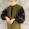 Nuevo Producto Lotte en Stock Primavera y Otoño Nuevo Abrigo de Lana de 4 Colores para Mujer Cuello en V Chaleco sin Mangas Vestido Estilo Exterior