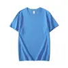 Camisetas de Algodão Penteado de Manga Curta Atacado 180g 200g 250g Feitas Sob Medida Tamanho Grande Camisetas Publicitárias Roupas de Trabalho com Impressão de Logotipo