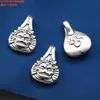 Acessórios de Prata Esterlina 99 Pés Contas de Prata Fecho de Prata Pingente de Cobra Pequeno Acessórios Vintage Antigo Prata Dura 3D Materiais Artesanais DIY