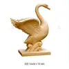 Fuente de Cisne Chorro de Agua Paisaje Escultura Arenisca Artificial Plaza Keding Jardín Redondo Tallado Adornos Decorativos Salida de Fábrica