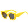 Gafas de sol de montura grande con forma cóncava y polígono irregular, nuevas gafas de sol transfronterizas