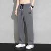 2024 Pantalones Rectos de Verano para Hombre Delgados de Secado Rápido Pantalones para Hombre Holgados con Caída Pierna Ancha Pantalones Casuales Deportivos Moda