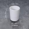 Taza de café de plástico de imitación de porcelana anticaída, taza de leche, olla caliente para hotel, tienda comercial, taza de mesa de melamina blanca, taza de té