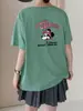 Camiseta de Algodón Copo de Nieve de Fábrica Original, Dropshipping de una Pieza, Cuello Redondo, Adelgazante, Versátil, Manga Corta, Verano, Suministro de Tienda Física Shisanxing