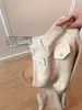 Pantalones Anchos de Estilo Old Money para Mujer, Tencel Lino, Otoño 2026, Delgados, Casual, Caídos, Rectos de Alta Gama A13558