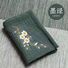 Paños de Cocina de Algodón y Lino al por Mayor con Logo Personalizado, Simples, Suaves, Absorbentes, Paños de Cocina Bordados, Paños de Cocina para Cuidado de Ollas, Paños de Cocina de Limpieza Estilo Japonés