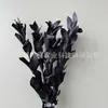 Arranjo de flores eternas folha laranja com ramos de folhagem, materiais florais DIY com toque de alta qualidade, atacado de fabricante de Yunnan, decoração de flores eternas