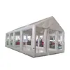 Tienda de Restaurante Transparente Inflable Restaurante de Celebridades de Internet Noche de Barbacoa Puesto de Comida de Mercado Nocturno Casa Móvil Puesto A Prueba de Viento a Prueba de Lluvia