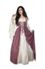 Fantasia de Halloween Europeia e Americana Medieval Renascentista cosplay cosplay vestido longo fantasia fantasia plus size