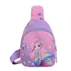 Riñonera Infantil, Bolso Cruzado Casual de Moda para Niños y Niñas, Monedero de Hombro Lindo de Dibujos Animados, Bolso de Hombro Pequeño Mini Moderno y Genial