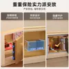 Mesita de Noche Caja Fuerte Inteligente Lujo Ligero Gabinete de Almacenamiento de Gama Alta Dormitorio Estilo Crema Armario Estante de Almacenamiento Gabinete de Mesita de Noche