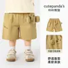 Pantalones Cortos de Algodón con Dibujos de Panda Kaka para Niños Ropa de Verano para Niños Pantalones Casuales de Verano para Niñas Pantalones para Bebés y Niños Pequeños