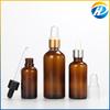 Atacado 5-100ml Brown frasco de óleo essencial 30ml frasco conta-gotas frasco de essência luz- prova de vidro cosmético sub-garrafa