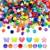 6*9mm Multicor Multi-Estilo Acrílico Furo Grande Contas Planas Fosco Facetado Barril Contas Materiais para Montagem de Pulseiras para Correntes de Celular