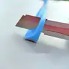 Barrera de agua para baño de silicona, ángulo recto, forma de L, TPE autoadhesiva, separación seco/húmedo, blanca, suministro especial transfronterizo