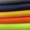 En stock, tela de malla hexagonal de poliéster C003, tres bolsos de malla pequeños vacíos para equipaje, ropa deportiva, uniforme escolar, forro de tela de malla.
