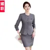Terno de Vestuário Profissional, Roupa de Trabalho Estilo Primavera e Outono, Cirurgia Plástica, Beleza Médica, Departamento de Vendas de Joalheria, Roupa de Trabalho da Recepção
