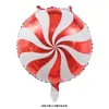 Molinos de Viento de Caramelo de 18 pulgadas Globos de Bastón de Caramelo Navideño Decoración Navideña para el Hogar, la Escuela, el Centro Comercial Globos Promocionales