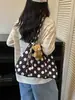 Bolso Tote de Lunares de Moda 2026 Modelo Nuevo Bolso de Hombro de Gran Capacidad Bolso de Mano Versátil para Mujer Transfronterizo