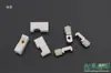 Accesorios para máquinas de bordar por computadora: Rueda de presión de marco con núcleo de cobre de nailon, rueda pequeña de avión, marco no abrasivo