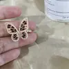 Anillo Exagerado de Mariposa Grande para Mujer, Moderno y Único Diseño de Nicho con un Estilo Minimalista de Alta Gama, Accesorio Decorativo y Único