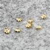 Accesorios de joyería hechos a mano para bricolaje, cuentas de pulsera de 4,5 mm, flor de estrella de 8 ángulos, sombrero de flor, horquilla, corona de fénix, material A357